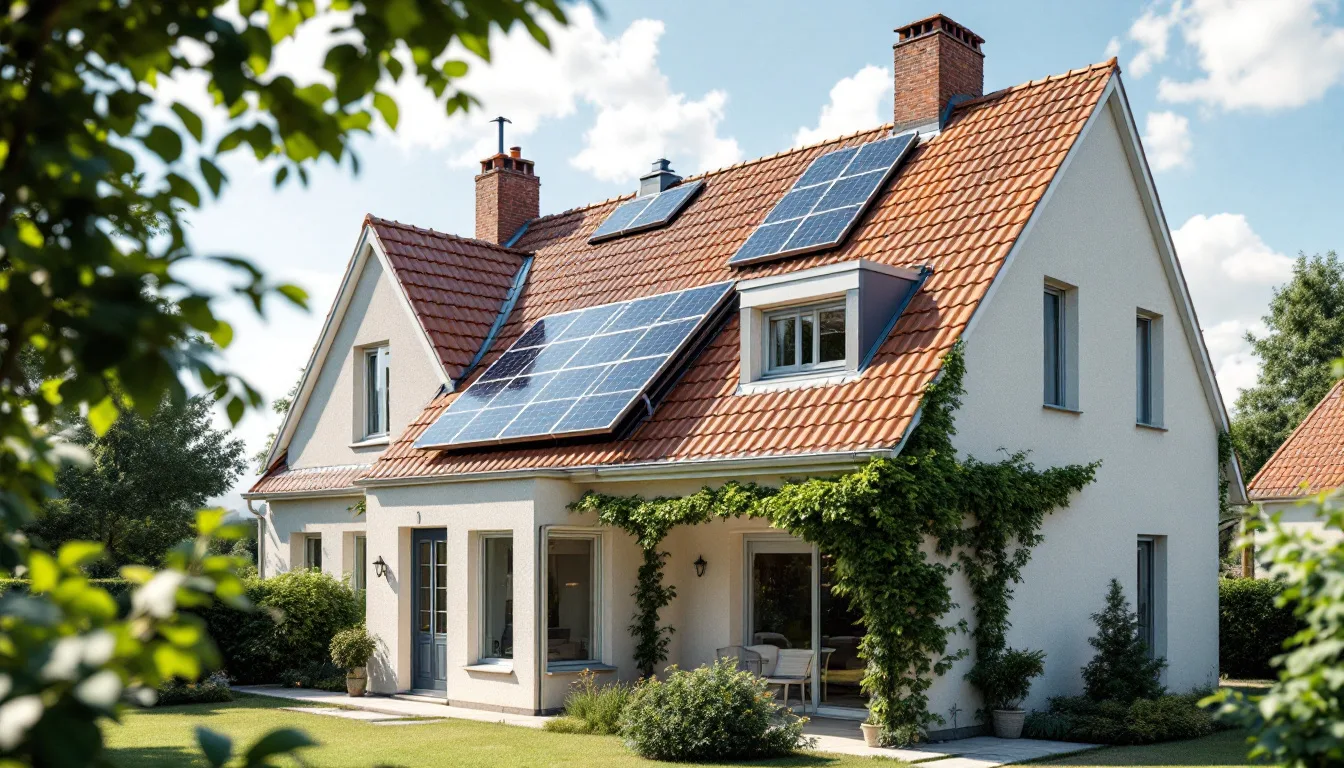 Maison avec toiture rénovée dans les Yvelines